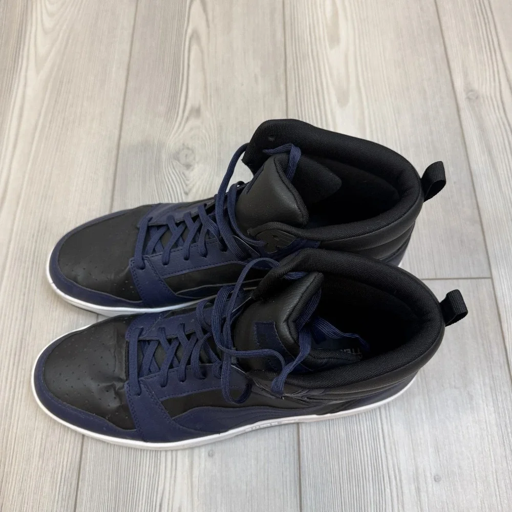 PUMA‎ Men's Size 14 Sneakers REBOUND V6 392326 Navy Black White